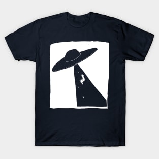 Alien Abduction (white) T-Shirt